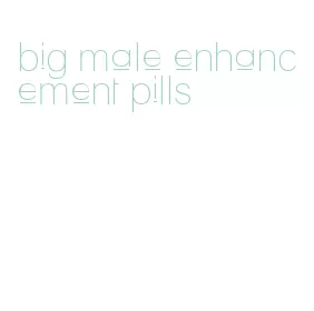 big male enhancement pills
