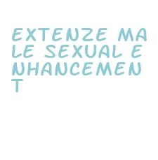 extenze male sexual enhancement