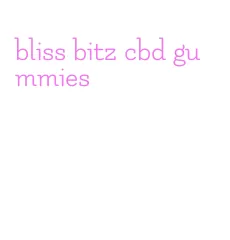 bliss bitz cbd gummies