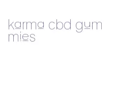karma cbd gummies
