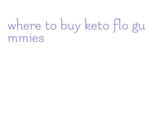where to buy keto flo gummies