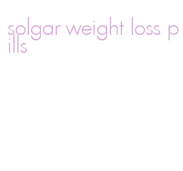 solgar weight loss pills