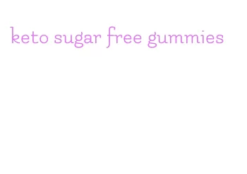 keto sugar free gummies