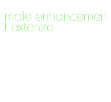 male enhancement extenze