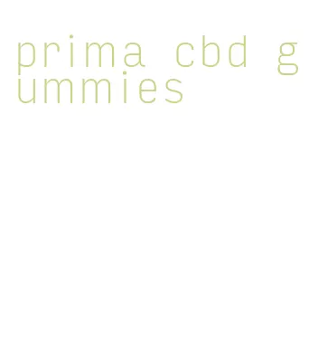 prima cbd gummies