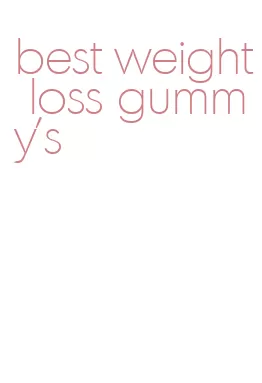 best weight loss gummy's
