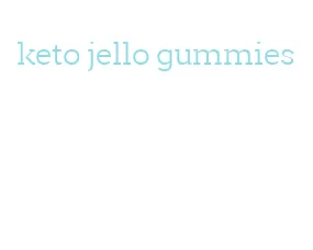 keto jello gummies