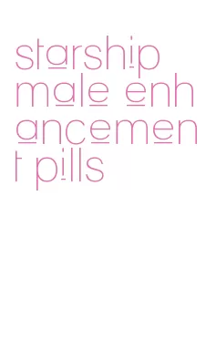 starship male enhancement pills