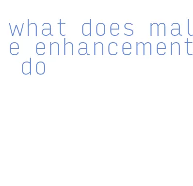 what does male enhancement do