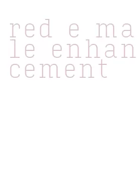 red e male enhancement