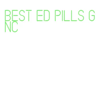 best ed pills gnc