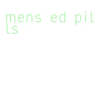 mens ed pills