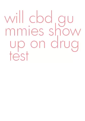 will cbd gummies show up on drug test