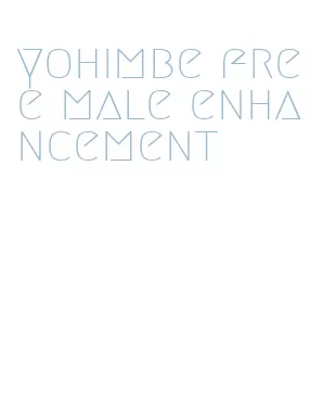 yohimbe free male enhancement