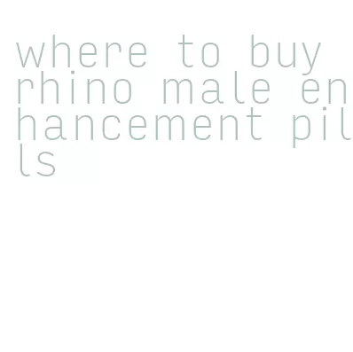 where to buy rhino male enhancement pills