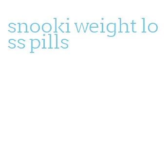 snooki weight loss pills