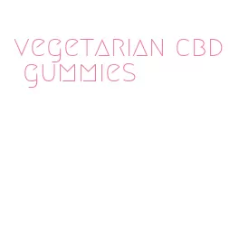 vegetarian cbd gummies