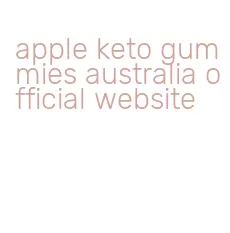 apple keto gummies australia official website