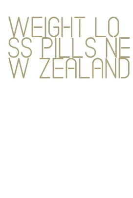 weight loss pills new zealand