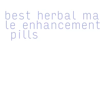 best herbal male enhancement pills