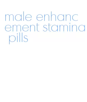 male enhancement stamina pills