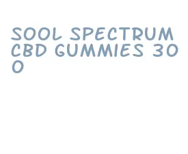 sool spectrum cbd gummies 300