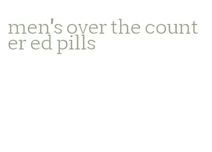 men's over the counter ed pills