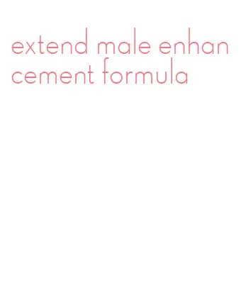extend male enhancement formula