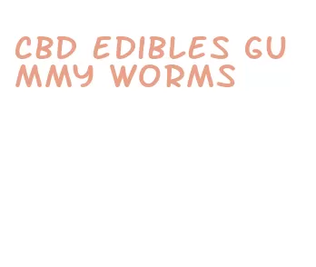 cbd edibles gummy worms