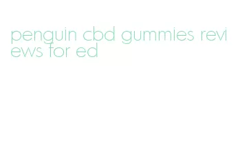 penguin cbd gummies reviews for ed