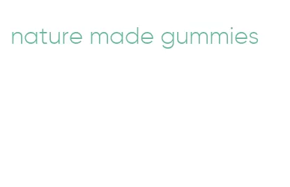 nature made gummies