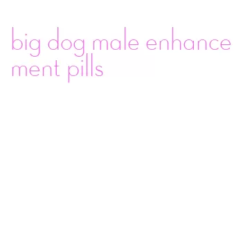 big dog male enhancement pills