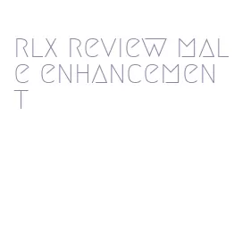 rlx review male enhancement