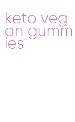 keto vegan gummies