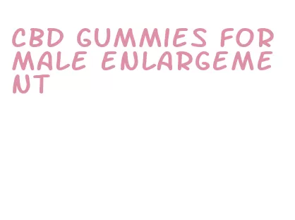 cbd gummies for male enlargement