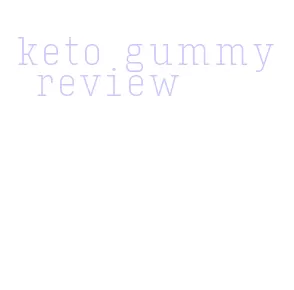 keto gummy review