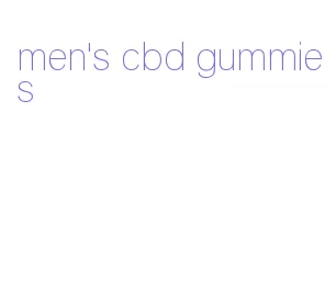 men's cbd gummies