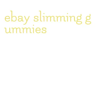 ebay slimming gummies