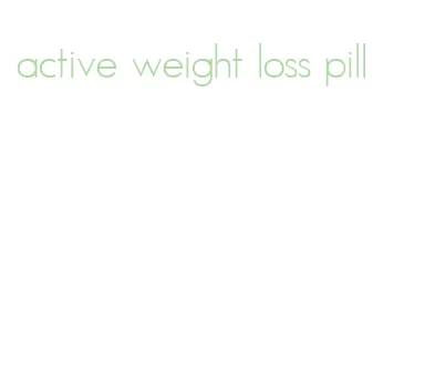 active weight loss pill