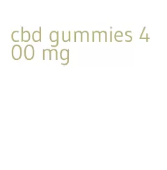 cbd gummies 400 mg