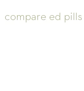 compare ed pills
