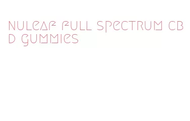nuleaf full spectrum cbd gummies