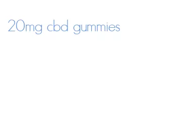 20mg cbd gummies