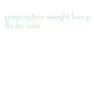 prescription weight loss pills for sale