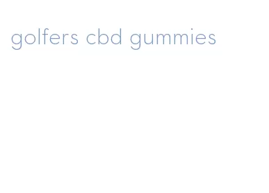 golfers cbd gummies