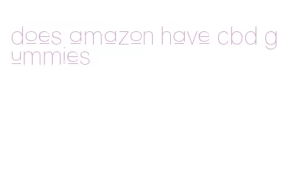 does amazon have cbd gummies