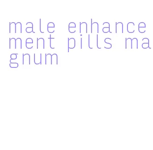 male enhancement pills magnum