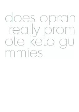 does oprah really promote keto gummies
