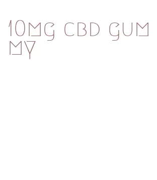 10mg cbd gummy