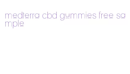 medterra cbd gummies free sample